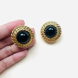PENDIENTES NINA RICCI STAR NEGRO (Pieza única)