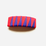RED AND PURPLE TRITOMA HAIR CLIP
