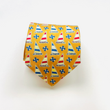 YELLOW SHIPS TIE