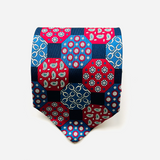 BLUE OCTAGON TIE