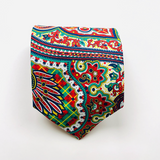 RED PAISLEY TIE