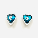 PENDIENTES KALINGER RIAD AZUL (Pieza única)