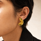 PENDIENTES PISCITELLI DORADO