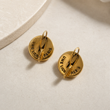 SALINA BLACK EARRINGS (Unique piece)