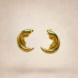 PENDIENTES PISCITELLI DORADO