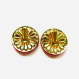 PENDIENTES MARIETA VERDE AFRA BIJOUX (Pieza única)