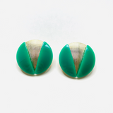 PENDIENTES MARIETA VERDE AFRA BIJOUX (Pieza única)