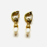 HARMONY WHITE EARRINGS 