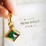 PENDIENTES NINA RICCI ADI VERDE