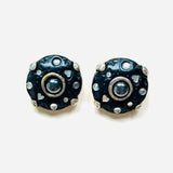 PENDIENTES KALINGER JANA NEGRO (Pieza única)