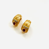 ARI GARNET EARRINGS