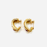 ARI GARNET EARRINGS
