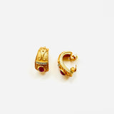 ARI GARNET EARRINGS