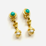 DORA GREEN EARRINGS