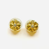 CASEY WHITE EARRINGS