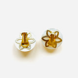CASEY WHITE EARRINGS
