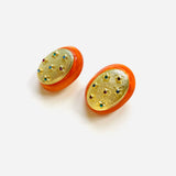 IZARO ORANGE EARRINGS