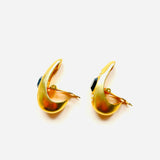 LEA BLACK EARRINGS