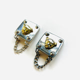 PENDIENTES NALA II PLATEADOS