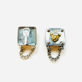 PENDIENTES NALA II PLATEADOS