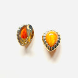 AMBER DROP EARRINGS
