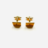 LANVIN GOLD 42 CUFFLINS