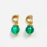 NEBA GREEN EARRINGS