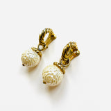 NEBA ROUGH PEARL EARRINGS