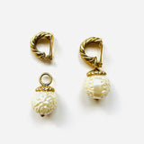 NEBA ROUGH PEARL EARRINGS