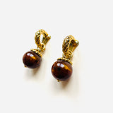NEBA BROWN EARRINGS