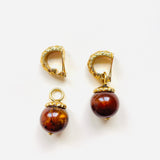 NEBA BROWN EARRINGS