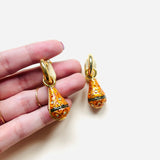 SILA ORANGE EARRINGS