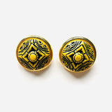 DAHLIA YELLOW II EARRINGS