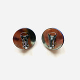 BLUE DAHLIA EARRINGS