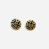PENDIENTES BALOO NEGRO S (Pieza única)