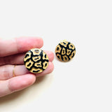 PENDIENTES BALOO NEGRO S (Pieza única)