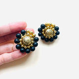PENDIENTES VELIA NEGRO (Pieza única)
